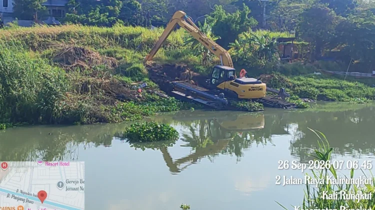 Aduan Eceng Gondok Mastrip, DLH Jelaskan Penanganannya