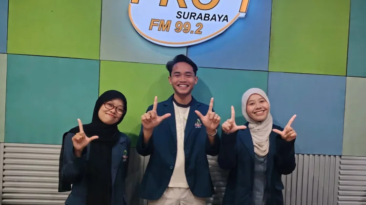 Magang di RRI Surabaya, Tiga Mahasiswa UIN Madura Asah Kompetensi Penyiaran