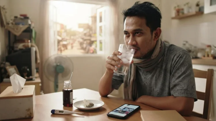 Lagi Flu di tengah Cuaca Panas, Bolehkah Minum Es?