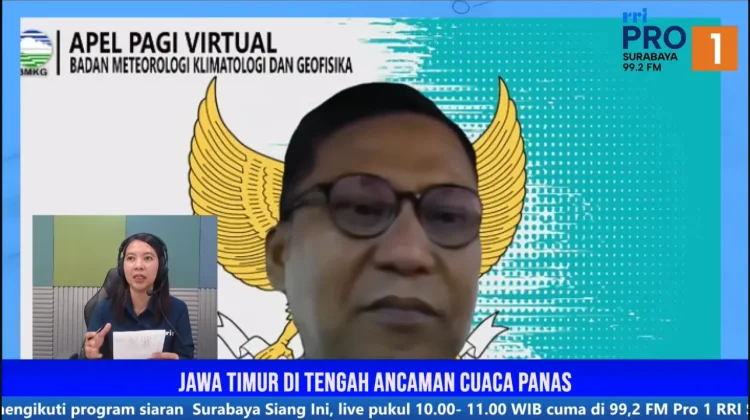 Oktober Masih Kemarau, Suhu Jatim Terasa Terik