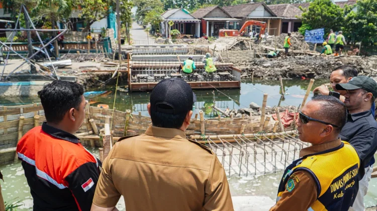 Pemkab Sidoarjo Kejar Deviasi Proyek Jembatan Candinegoro