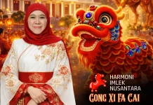 Imlek, Khofifah Ajak Perkuat Toleransi dan Harmoni jelang Ramadan