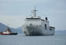 Kapal Produksi PT. PAL Perkuat Latihan Pertahanan Maritim
