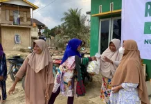 LAZISNU Jatim Dirikan Empat Titik Dapur Umum Ramadan di Aceh Tamiang