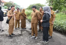 Pemkab Sidoarjo Percepat Perbaikan Jalan Strategis