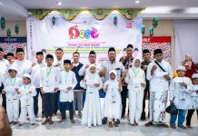 Baznas Gresik Gelar OASE, 300 Anak Yatim Belanja Baju Lebaran Bersama Bupati