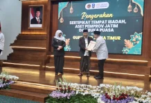 BPN Serahkan 444 Sertipikat Aset Pemprov hingga Ormas Keagamaan