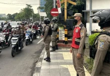 Antisipasi Gepeng Musiman, Satpol PP Kota Surabaya Pertebal Pengamanan