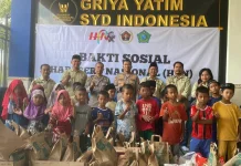 PWI Sidoarjo Salurkan Bantuan untuk Anak Yatim