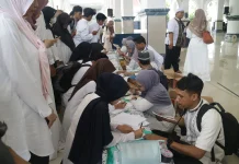 Siswa SMAN 9 Surabaya Nyantri saat Ramadan