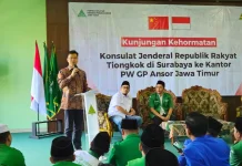 GP Ansor Jatim Perkuat Kerja Sama dengan Tiongkok