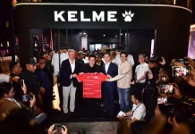 Menpora Hadiri Peluncuran Kelme Jersey Timnas Bernuansa Batik