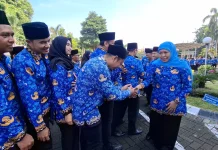 Apel Pamungkas jelang Lebaran, Ini Pesan Khofifah kepada Seluruh ASN