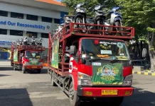 Pemprov Jatim Fasilitasi Mudik Gratis bagi 200 unit Motor