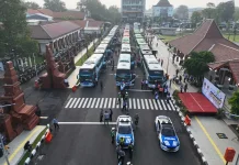 Pemkab Sidoarjo Berangkatkan Ribuan Pemudik Gratis Lebaran 2026