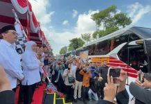 Gubernur Khofifah Lepas Ribuan Pemudik Gratis 2026 menuju 20 Daerah