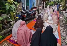 Salat Id Lebih Awal, Warga Muhammadiyah Tetap Jaga Kebersamaan