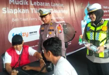 Ditlantas Jatim Jemput Bola Tes Kesehatan Para Sopir Bus di Ketapang