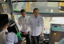 Cegah Laka, Petugas Lakukan Ramcek sebelum Bus Beroperasi