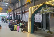 H-1 Lebaran, Penumpang Kereta Daop 8 Terus Meningkat