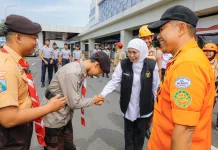 Libur Lebaran, Khofifah Pastikan Siaga SAR Berjalan Maksimal di Jatim