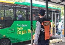 Arus Mudik dan Balik Lebaran 2026 di Terminal Mojokerto Stabil