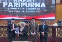 Pemkot Surabaya dan DPRD Sahkan Perda Penataan Ruang dan Rusunami
