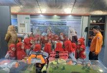 Kunjungan Edukasi Bencana BPBD Jatim Kembali Ramai usai Lebaran