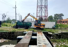 Normalisasi Sungai Dikebut, Pemkab Sidoarjo Tekan Risiko Banjir