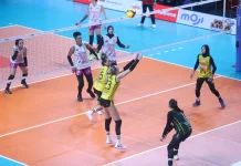 Gresik Phonska Plus Sukses Tumbangkan Popsivo Polwan 3-0
