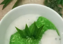Bubur Singkong Pandan Kuliner Tradisional Khas Kalimantan