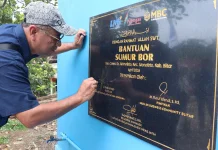 Atasi Kekeringan Laznas LMI dan PT Petrogas Jatim Hadirkan Sumur Bor di Blitar