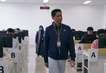 Pastikan Lancar, Rektor ITS Tinjau Hari Pertama UTBK 2026