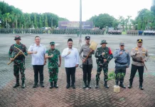 TMMD ke-128 di Gresik Dimulai, Pembangunan Dipusatkan di Desa Slempit Kedamean