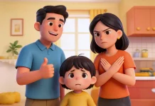 Orang Tua Tidak Kompak Anak Jadi Sulit Diatur