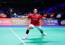 Indonesia Hajar Aljazair 5-0 di Laga Perdana Thomas Cup