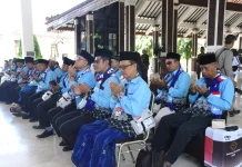 Kloter Perdana Jemaah Haji Sidoarjo Resmi Diberangkatkan
