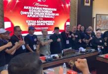 DPRD Jatim Temui Massa Aksi Demo Ojol, Janji Siapkan Perda