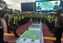 May Day, Polisi Rekayasa Lalin Sidoarjo Surabaya