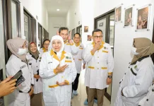 Gubernur Khofifah Optimis Instalasi Karantina Terpadu Tingkatkan PAD Jatim