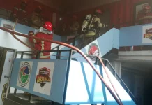 Ruang Arsip Polres KP3 Surabaya Terbakar, Diduga Korsleting AC