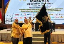 Firmansyah Mustafa Pimpin Organda Jatim Periode 2026-2031