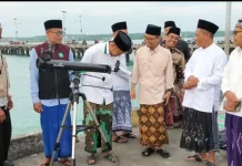 Kemenag Jatim: Hilal Dzulhijjah 1447 H Terlihat di Lamongan