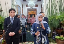 Gubernur Khofifah Fasilitasi Beasiswa Siswa Jatim Korea