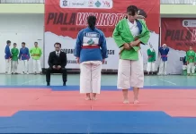 Atlet Kurash Jatim Diuji jelang PON Bela Diri