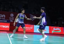Sabar/Reza Lolos Dramatis ke 16 Besar Indonesia Open 2026
