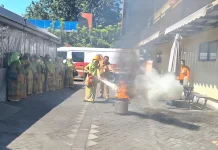 Muslimat NU Surabaya Belajar Kebencanaan di BPBD Jatim