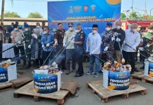 Bea Cukai Jatim Musnahkan Jutaan Rokok Ilegal Bernilai Miliaran