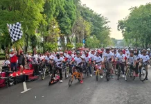 Bulan Bung Karno, PDIP Surabaya Ajak Warga Hidup Sehat dan Hemat BBM