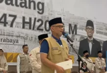 Menhaj Pantau Langsung Proses Pemulangan Jemaah Haji di Debarkasi Surabaya